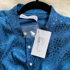 Rebecca Minkoff blue dress size small